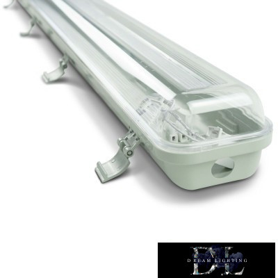 Modee Premium Por-és Páramentes Armatúra Üres 2xT8 1200mm 1262x100x78mm