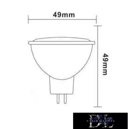 UNIVERSO LED izzó MR16 12V 6W 600lm 4000K