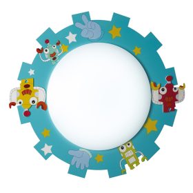 ELDLUX WINKLE fali és mennyezeti lámpa 3×E14 kék