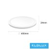 UNIVERSO Kör alakú falon kívüli LED panel 30w 3300lm 4000k-6500k/kap. 110° IP40 Fehér D400x24mm