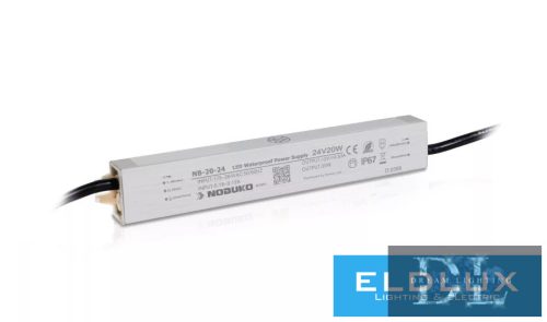 NOBUKO B Series 24V 20W IP67 Kültéri Led Tápegység