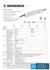 NOBUKO B Series 24V 20W IP67 Kültéri Led Tápegység