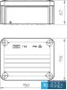 OBO kötődoboz IP66 151x117x67 világosszürke