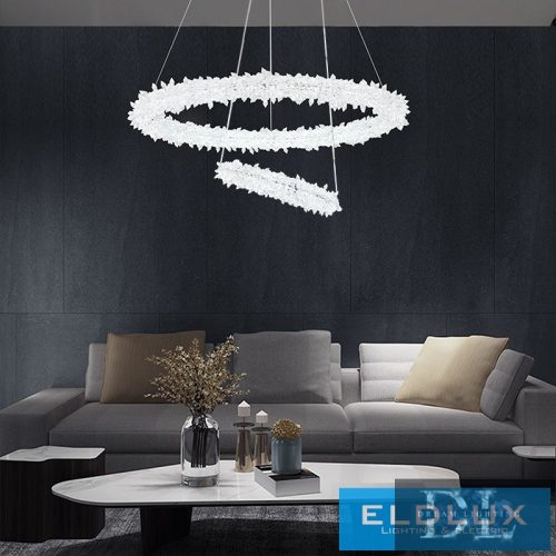 ELDLUX ELDAMARILL kristályüveg függeszték D600 264W CCT