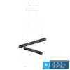 ELDLUX ELDAMARILL kristályüveg függeszték D600 264W CCT