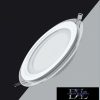 UNIVERSO Köralakú süllyesztett LED panel 12w 1100lm CCT IP20 fehér