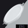 UNIVERSO Köralakú süllyesztett LED panel 18w 1800lm CCT kapcsolóval IP20 fehér