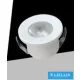 UNIVERSO Mini spot lámpatest 1w kék 80lm 30° IP20 Fehér D31x22mm kivágás:D25mm