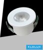 UNIVERSO Mini spot lámpatest 1w piros 80lm 30° IP20 Fehér D31x22mm kivágás:D25mm