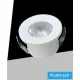 UNIVERSO Mini spot lámpatest 1w zöld 80lm 30° IP20 Fehér D31x22mm kivágás:D25mm