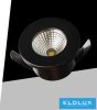 UNIVERSO mini spot lámpatest 1w 4000k 100lm 30° IP20 ∅32×22mm fekete