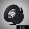 UNIVERSO mini spot lámpatest 1w 4000k 90lm 30° IP20 ∅31×22mm fekete