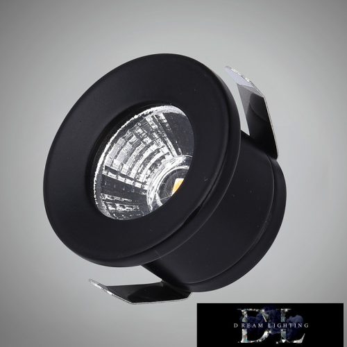 UNIVERSO mini spot lámpatest 1w 4000k 90lm 30° IP20 ∅31×22mm fekete