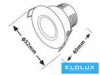 UNIVERSO Mini spot lámpatest 3w 6500k 270lm 30° IP20 Króm D52x40mm Kivágás:D40mm
