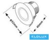 UNIVERSO Mini spot lámpatest 3w 3000k 270lm 30° IP20 Fehér D52x40mm Kivágás:D40mm