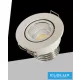 UNIVERSO Mini spot lámpatest 3w 6500k 270lm 30° IP20 Fehér D52x40mm Kivágás:D40mm