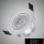 UNIVERSO mini spot lámpatest 3w 6500K 270lm 30° IP20 ∅68×32mm ezüst
