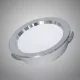 UNIVERSO mini spot lámpatest 3w 6500K 240lm 120° IP20 ∅70×19mm ezüst