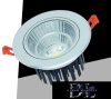 UNIVERSO LED süllyestett lámpa 7w 630lm 3000K 24° IP20 alumínium 