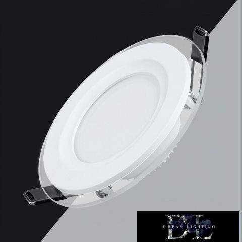 UNIVERSO Köralakú süllyesztett LED panel 6w 500lm CCT IP20 fehér