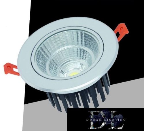 UNIVERSO LED süllyestett lámpa 12w 1080lm 3000K 24° D110x73mm Kivágás:D90mm IP20 alumínium