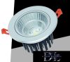 UNIVERSO LED süllyestett lámpa 12w 1080lm 6500K 24° D110x73mm Kivágás:D90mm IP20 alumínium
