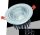 UNIVERSO LED süllyestett lámpa 12w 1080lm 4000K 24° D110x73mm Kivágás:D90mm IP20 alumínium