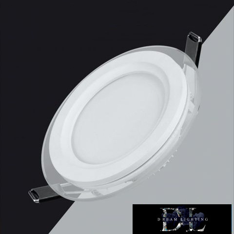 UNIVERSO Köralakú süllyesztett LED panel 9w 780lm CCT IP20 fehér