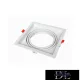 UNIVERSO Süllyesztett spot keret 1*AR111 fehér 175x175mm / kivágás 160x160mm
