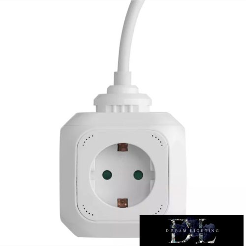 EMOS hosszabbító 4 aljzat + 2 USB 1.9m 1.5mm