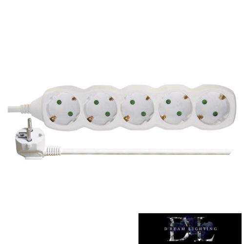 EMOS elosztó (hosszabbító) 5 aljzat 3m 1.5mm²