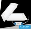 UNIVERSO Négyzet alakú süllyesztett LED panel 6w 480lm CCT/kap. 120° IP20 Fehér 120x120mm kivágás:105x105mm 3év