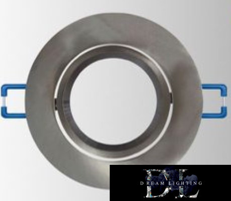 UNIVERSO Süllyesztett spot lámpatest 1xMR16 matt szürke ∅90x20mm/∅75mm