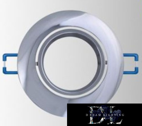 UNIVERSO Süllyesztett spot lámpatest 1xMR16 ezüst ∅90x20mm/∅75mm