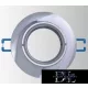 UNIVERSO Süllyesztett spot lámpatest 1xMR16 ezüst ∅90x20mm/∅75mm