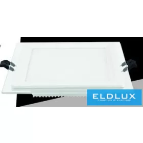   UNIVERSO Négyzet alakú süllyesztett LED panel 12w 1100lm CCT/kap. 120° IP20 Fehér 120x120mm kivágás:94x94mm
