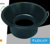 UNIVERSO Süllyesztett spot lámpatest 1xPAR16 foglalat nélkül IP20 Fekete D90x40mm kivágás:D82mm
