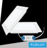 UNIVERSO Négyzet alakú süllyesztett LED panel 12w 1200lm CCT/kap. 120° IP20 Fehér 175x175mm kivágás:155x155mm 3év
