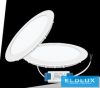 UNIVERSO Kör alakú süllyesztett LED panel 12w 1200lm CCT/kap. 120° IP20 Fehér D175mm kivágás:D155mm 3év