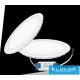 UNIVERSO Kör alakú süllyesztett LED panel 12w 1200lm CCT/kap. 120° IP20 Fehér D175mm kivágás:D155mm 3év
