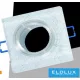 UNIVERSO Süllyesztett spot lámpa 1xPAR16 foglalat nélkül IP20 Króm 89x89x25mm kivágás:D60mm