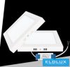 UNIVERSO Négyzet alakú falon kívüli LED panel 12w 1200lm CCT/kap. 120° IP20 Fehér 170x170x35mm 3év