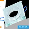 UNIVERSO Süllyesztett spot lámpa 1xPAR16 foglalat nélkül IP20 Króm 89x89x25mm kivágás:D60mm