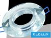 UNIVERSO Süllyesztett spot lámpa 1xPAR16 foglalat nélkül IP20 Króm D95x25mm kivágás:D60mm