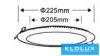 UNIVERSO Kör alakú süllyesztett LED panel 18w 1800lm CCT/kap. 120° IP20 Fehér D225mm kivágás:D205mm 3év