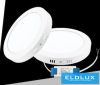 UNIVERSO Kör alakú falon kívüli LED panel 18w 1800lm CCT/kap. 120° IP20 Fehér D225x35mm 3év