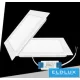 UNIVERSO Négyzet alakú süllyesztett LED panel 24w 2400lm CCT/kap. 120° IP20 Fehér 300x300mm kivágás:280x280mm 3év