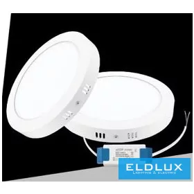   UNIVERSO Kör alakú falon kívüli LED panel 24w 2400lm CCT/kap. 120° IP20 Fehér D300x35mm 3év
