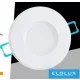 UNIVERSO Vizzáró süllyesztett lámpatest 1xPAR16 foglalat nélkül IP44 Fehér D85x32mm Kivágás:D65mm