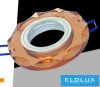 UNIVERSO Süllyesztett lámpatest 1xPAR16 foglalat nélkül IP20 Arany D91x25mm Kivágás:D60mm